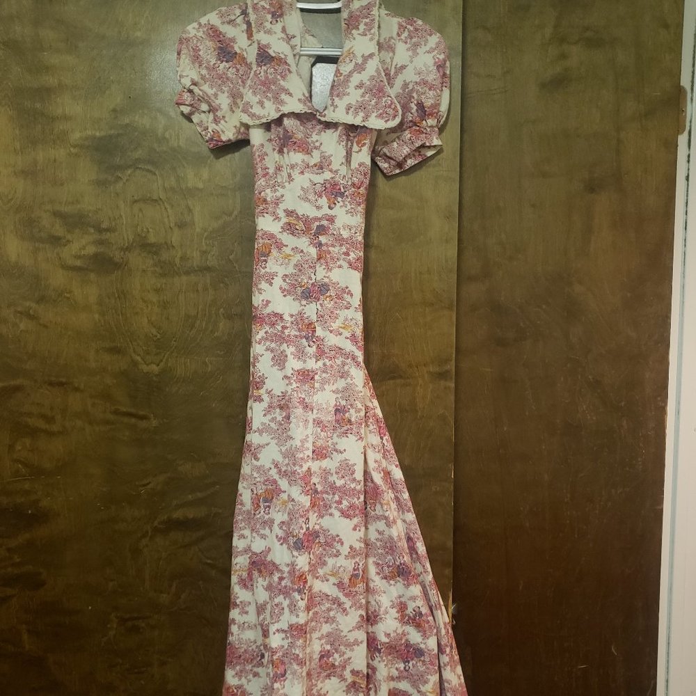 RARE This Is Yours Vintage Cottage core Dress